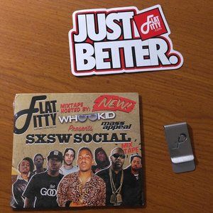 KENDRICK LAMAR Joey Badass Pusha T DJ Whoo Kid RARE 2013 SXSW Social Mixtape CD